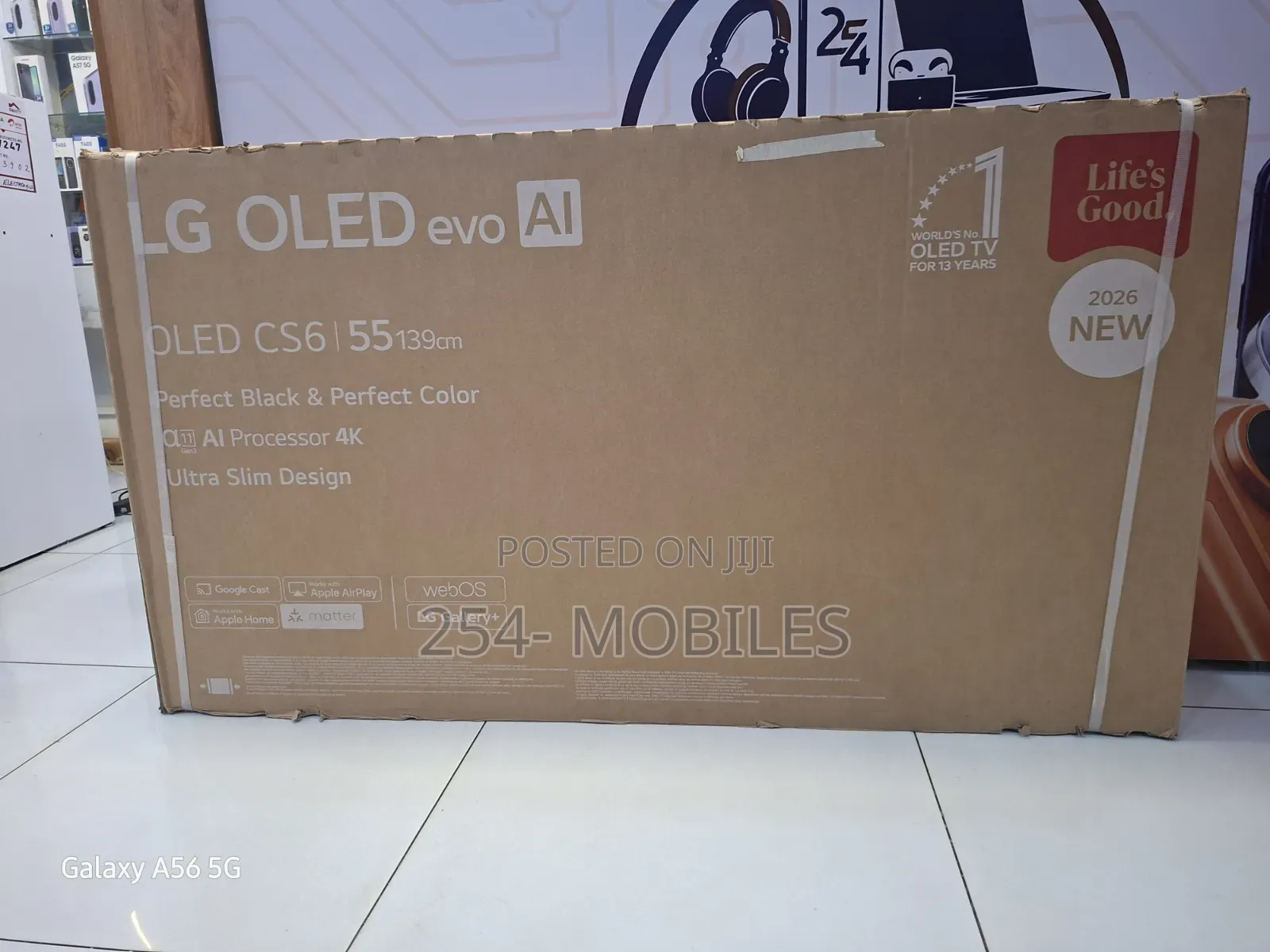 LG Oled TV 55 Inch TV Cs6 4k UHD HDR Webos 120hz