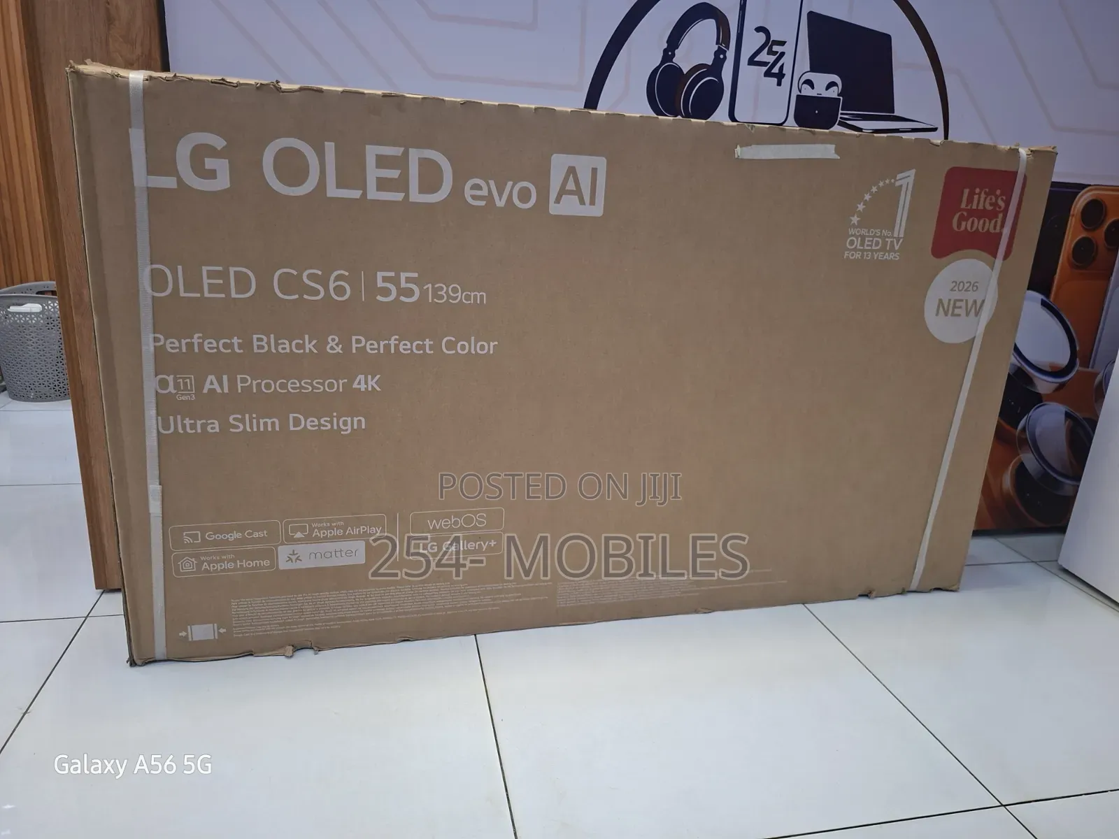 LG Oled TV 55 Inch TV Cs6 4k UHD HDR Webos 120hz