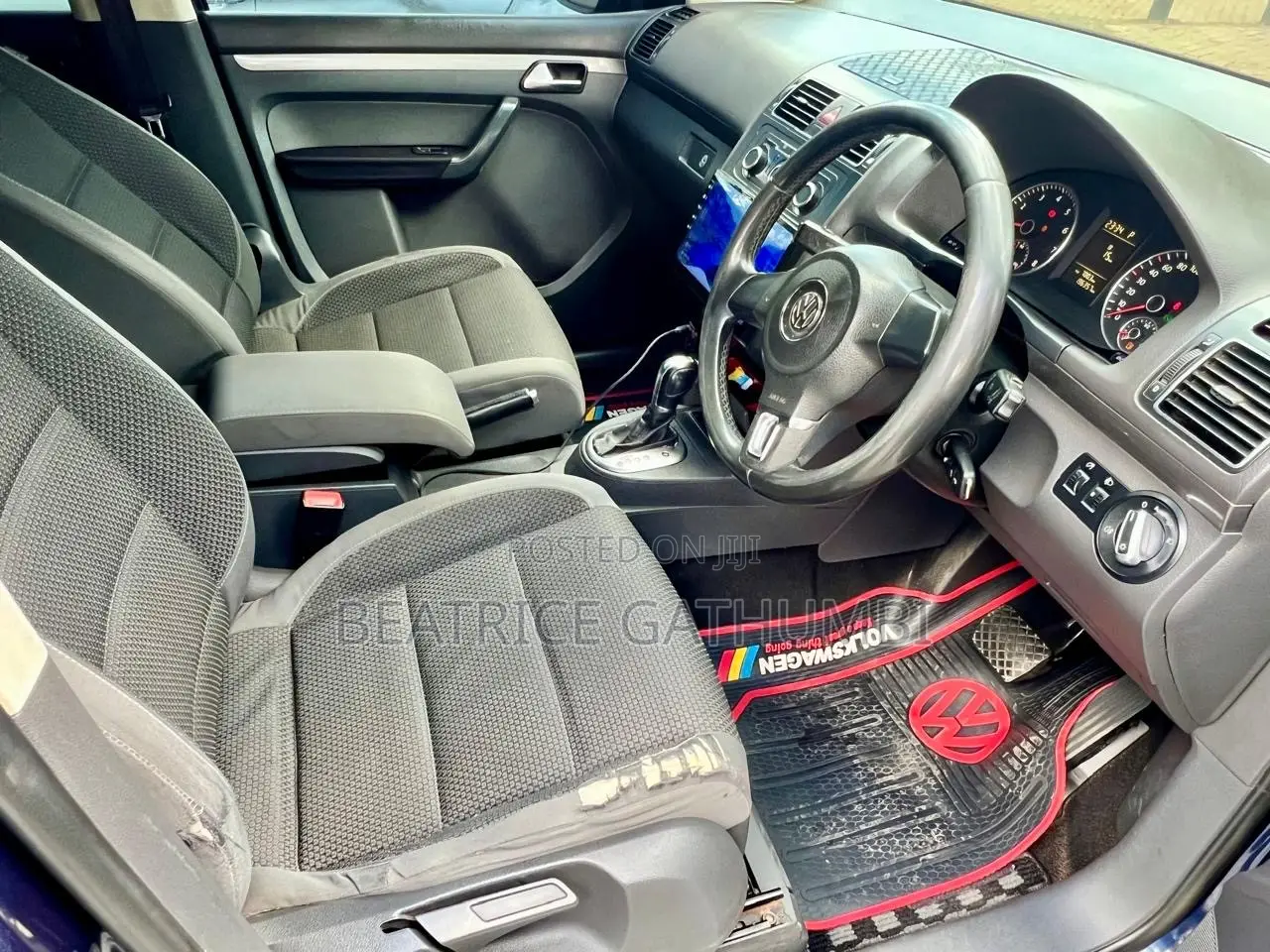 Volkswagen Touran 2013 Blue