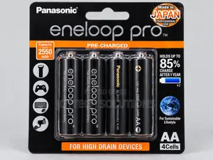 Heavy Duty Long Lasting Double AA Rechargeable Batteries 2550mAh