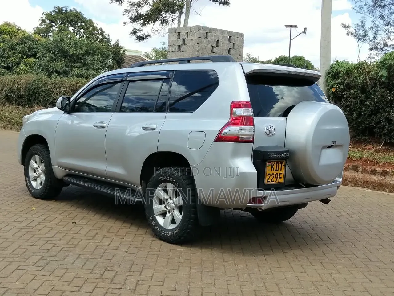 Toyota Land Cruiser Prado 2014 Silver