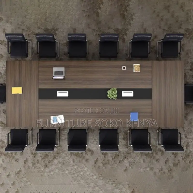 Executive Meeting Tables | 3 Meter Modern Staffs | Boardroom Tables