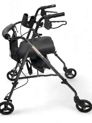 Four-Wheeled Rolling Rollator Walker