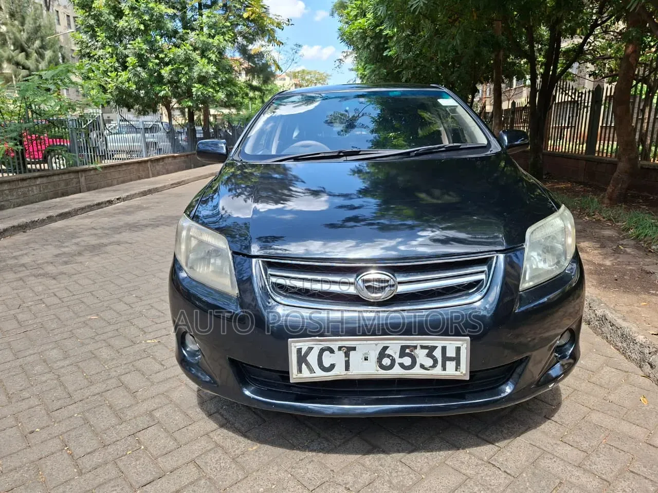 Toyota Corolla Fielder 2012 Black