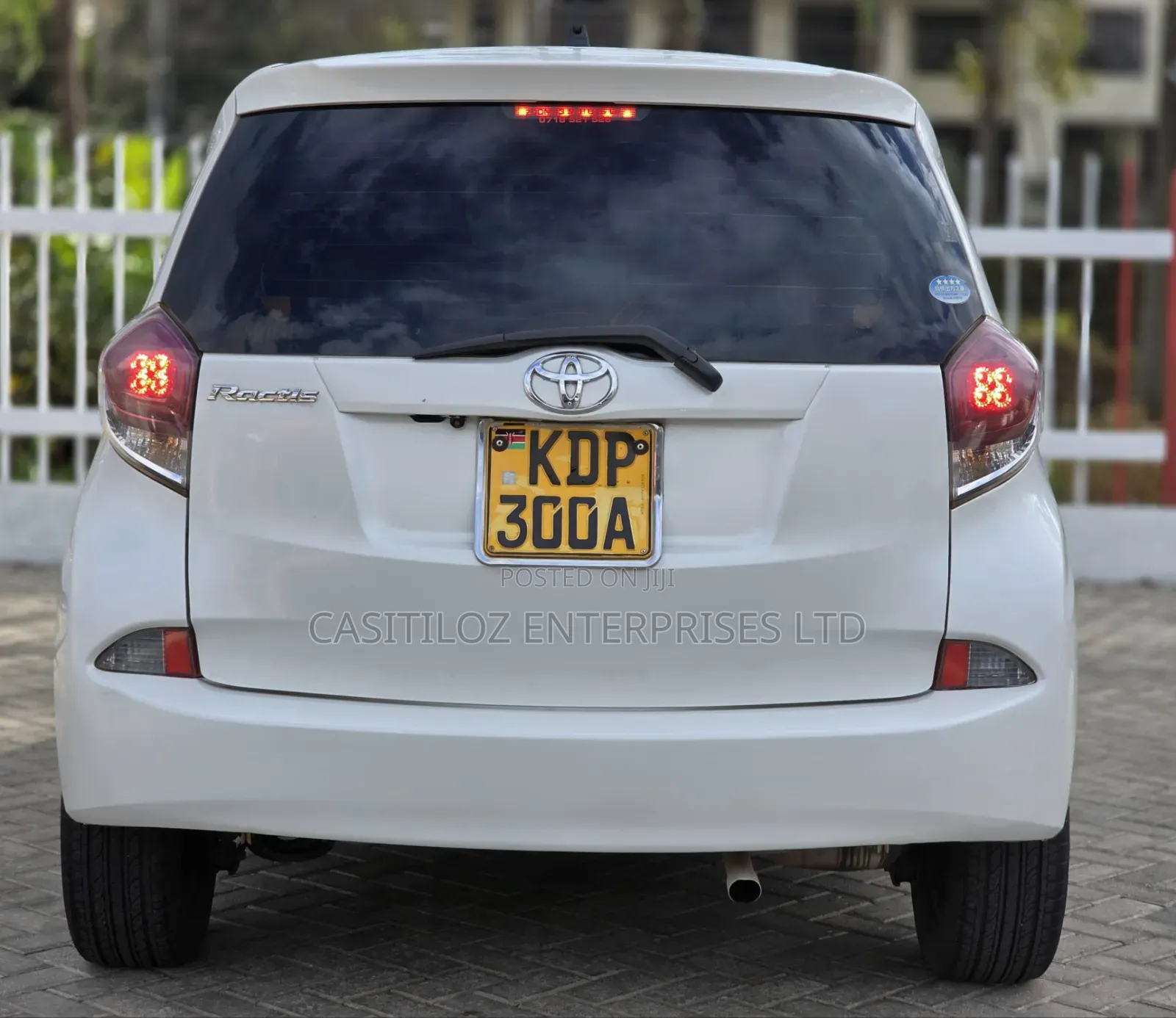 Toyota Ractis 1.5 FWD 2016 White