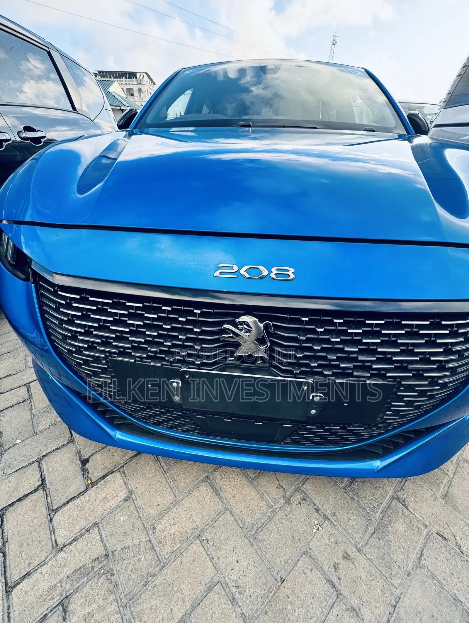 Peugeot 208 2021 Blue