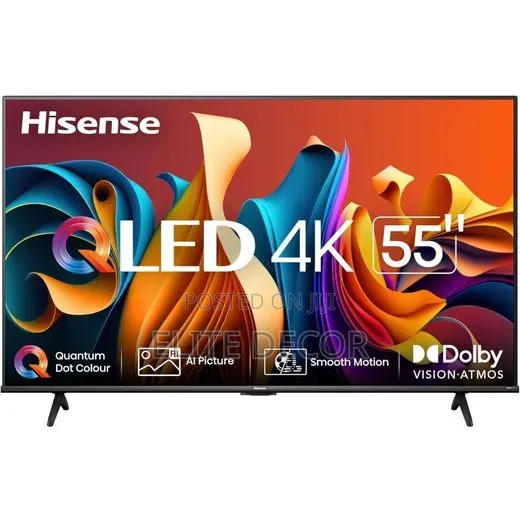 Hisense 55 Inch QLED Smart TV – 4K UHD Smart Television