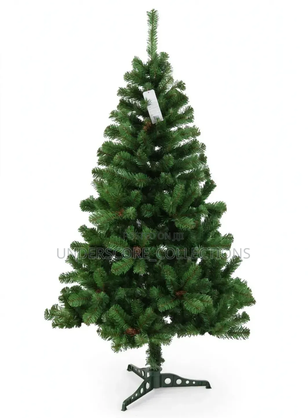 PVC Christmas Tree With 200 Tips, Plastic Feet