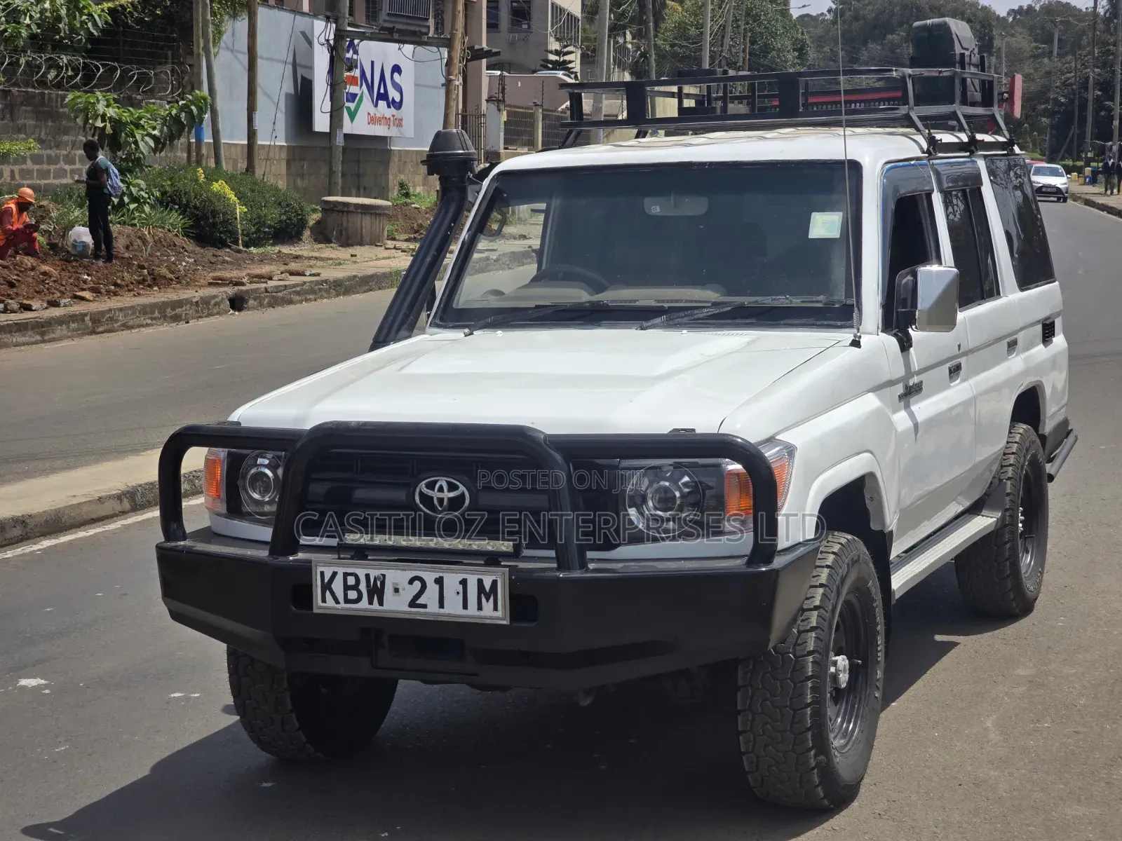 Toyota Land Cruiser 76 Series 2011 White