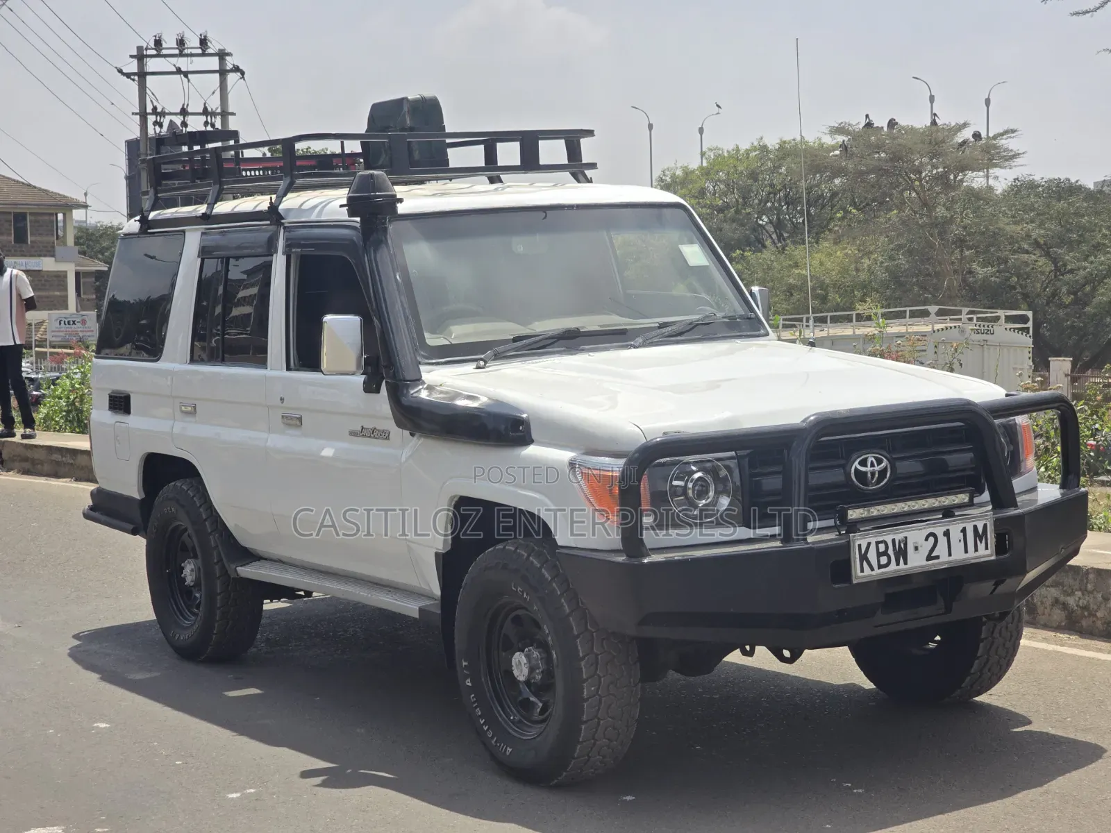 Toyota Land Cruiser 76 Series 2011 White