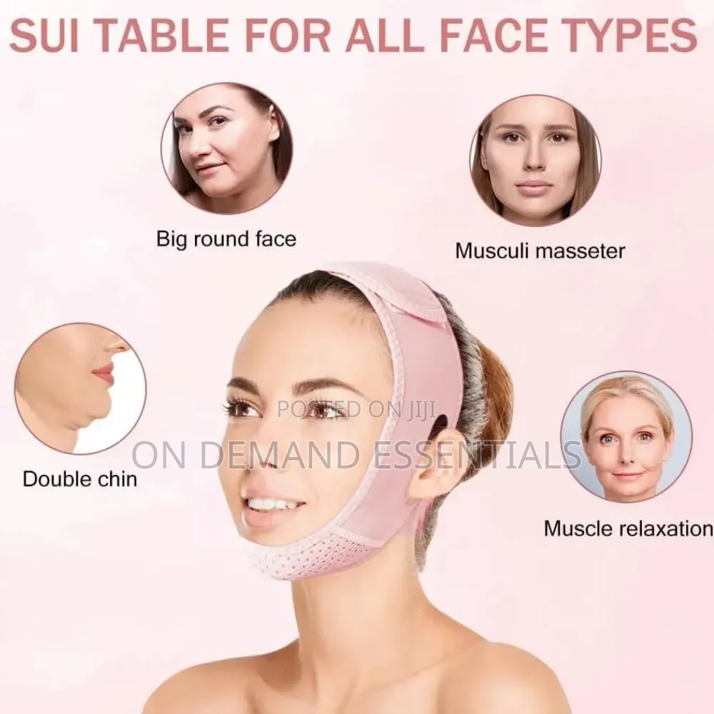 Silicone v Face Mask Face Lift Up Belt