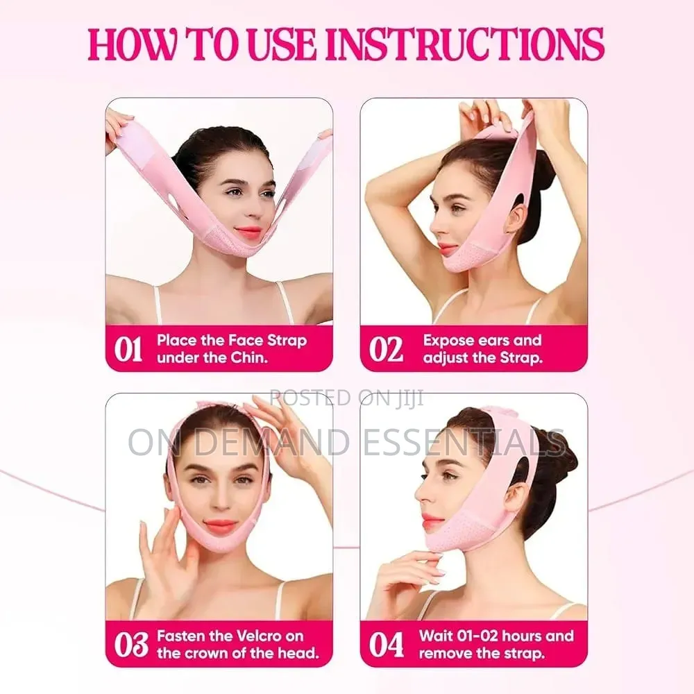 Silicone v Face Mask Face Lift Up Belt