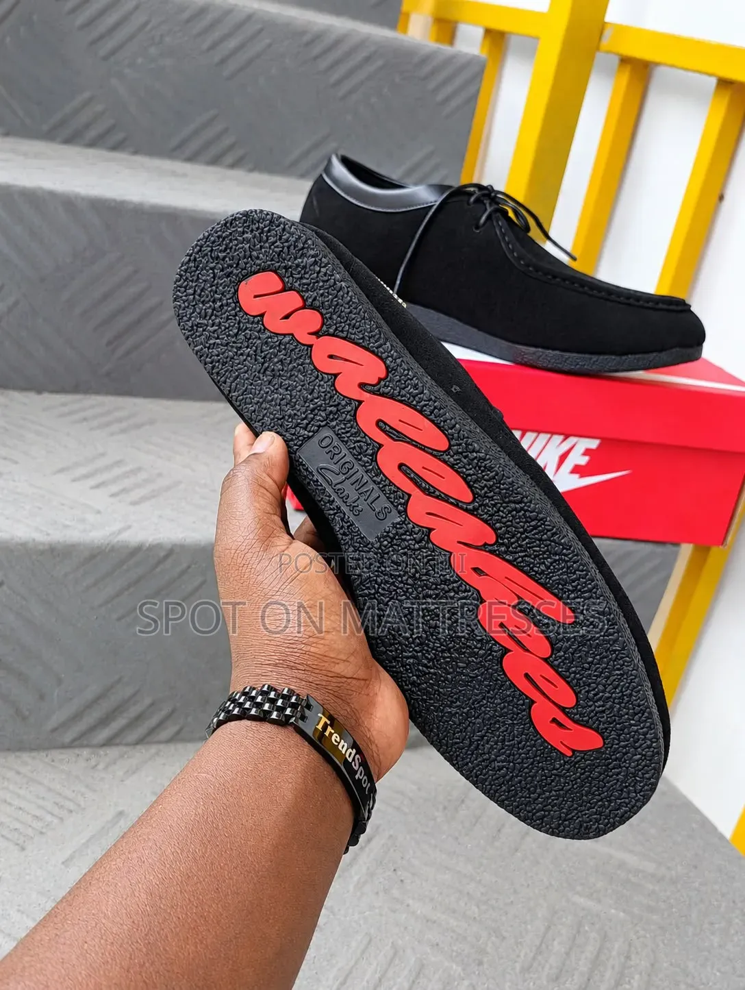Suede Wallabees Black Casual Shoes for Men. Sizes 39-45. We Deliver!