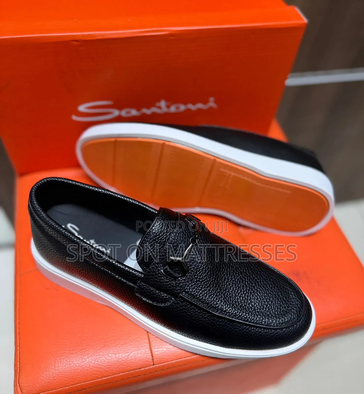 Santoni Loafers for Men Normal Fitting. Sizes 40-45. We Deliver! 