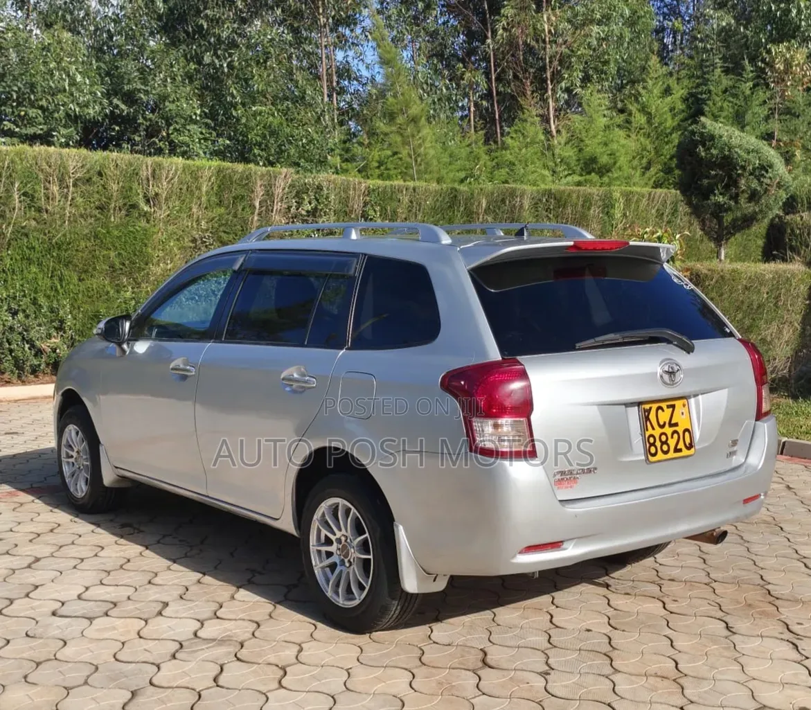 Toyota Corolla Fielder 2013 Silver
