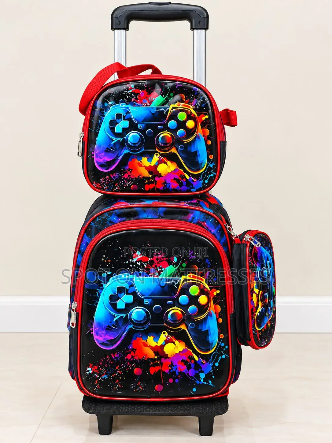 Kids' Trolley Bags With Insulated Lunch Bags. Age 4-9. We Deliver!