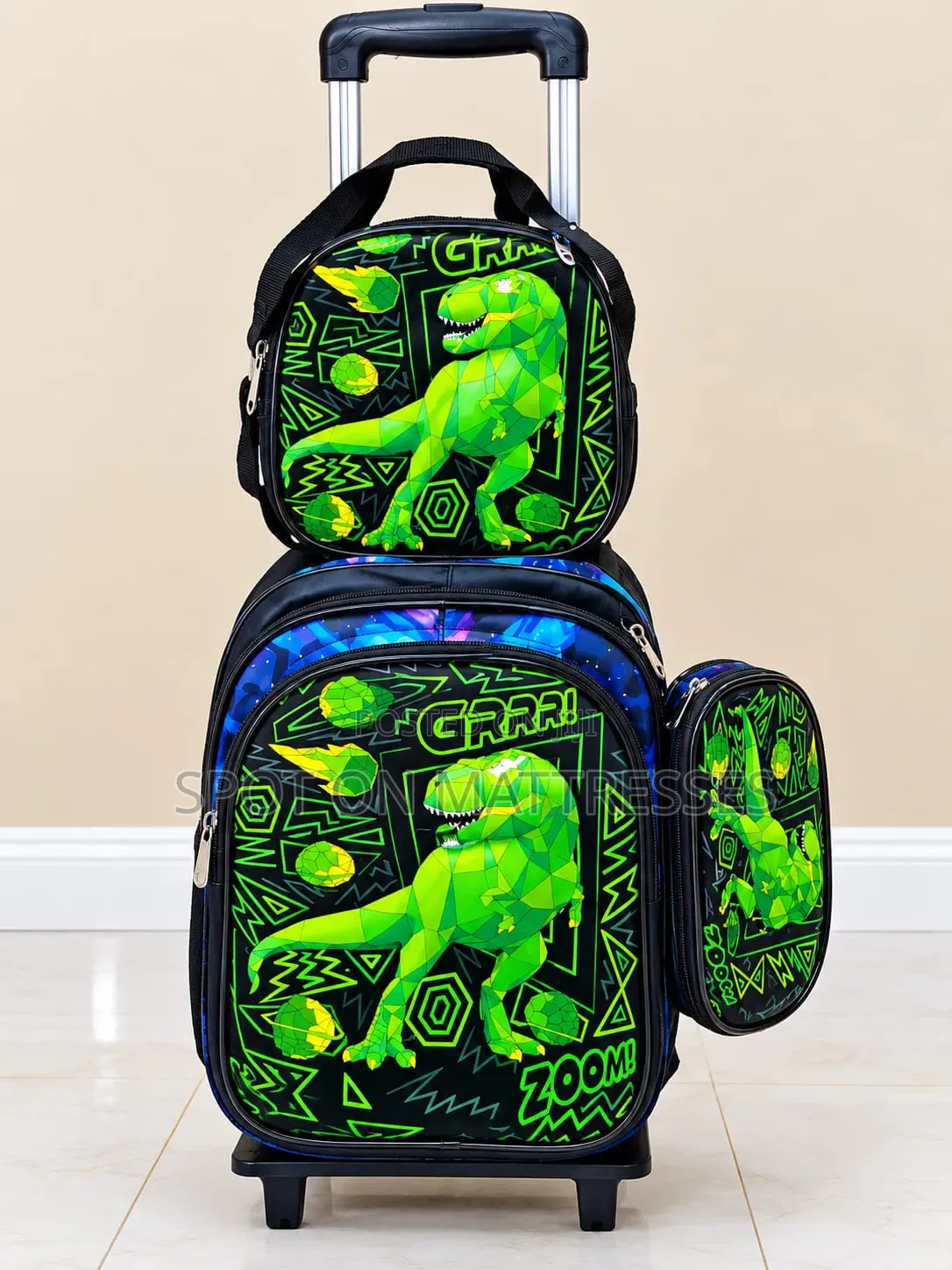 Kids' Trolley Bags With Insulated Lunch Bags. Age 4-9. We Deliver!