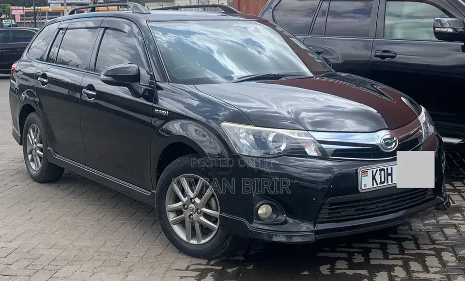 Toyota Corolla Fielder 2015 Black