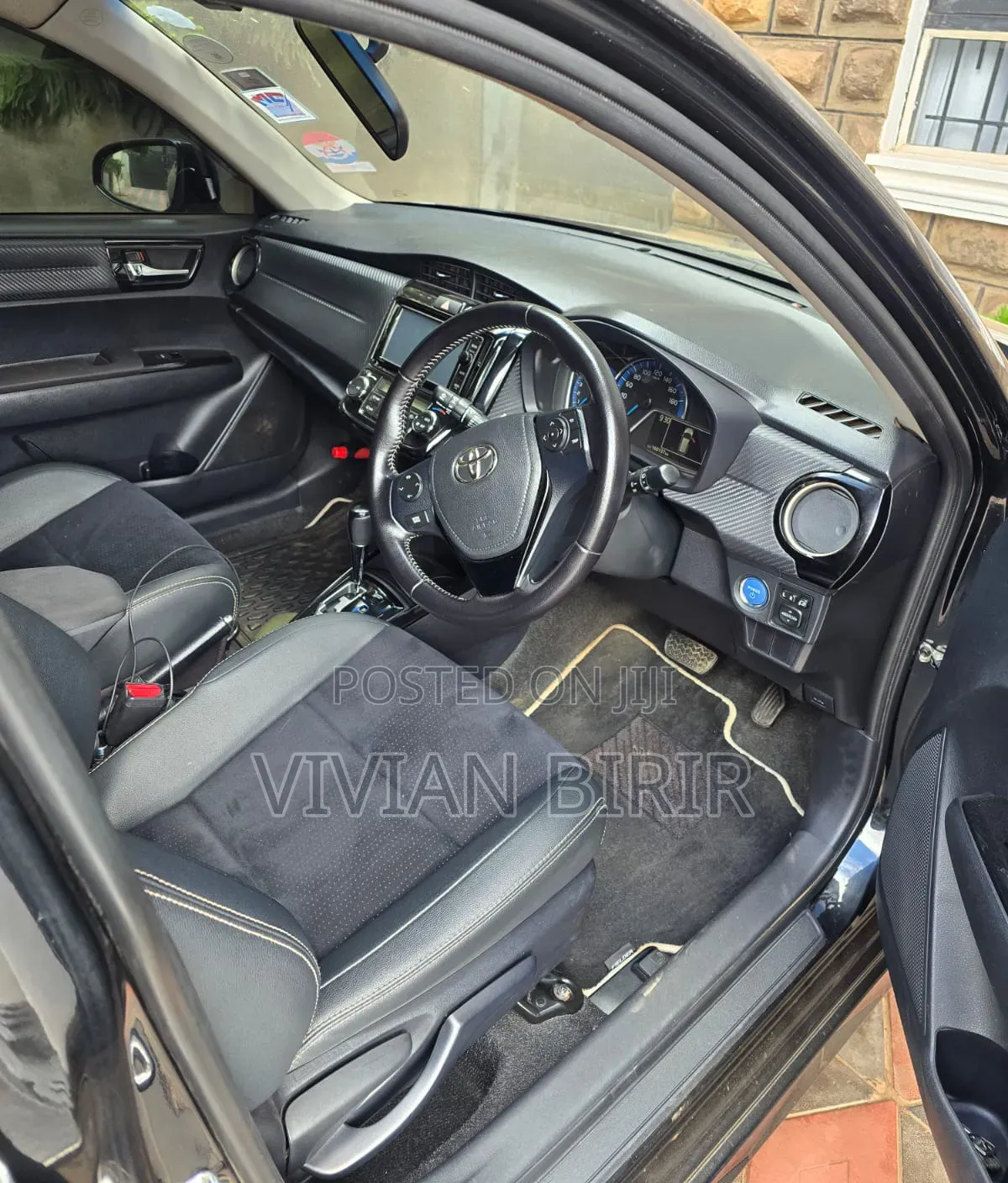 Toyota Corolla Fielder 2015 Black