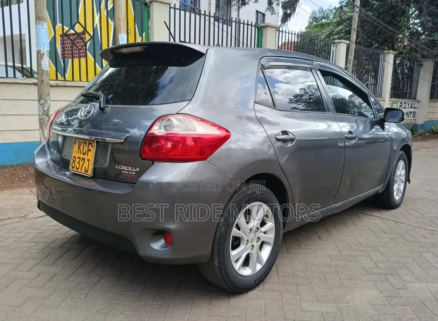 Toyota Auris 2008 Gray