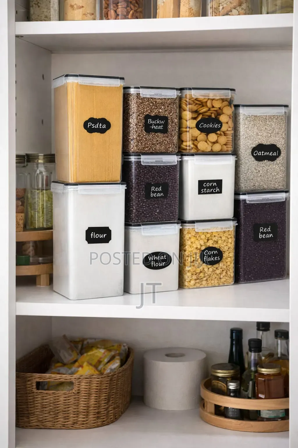 10pcs Food / Cereals Storage Containers