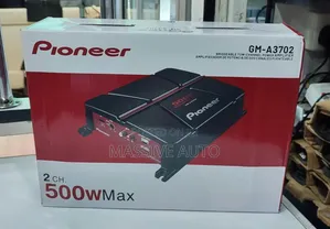 2 Channels Pioneer Amplifier 500wats