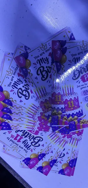 Customized Birthday Invitation Cards