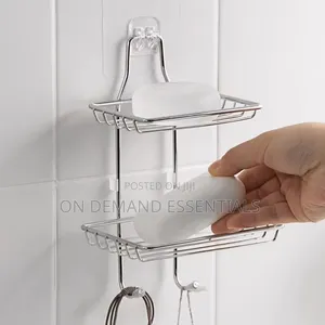 Stainless Steel Double Soap Dish