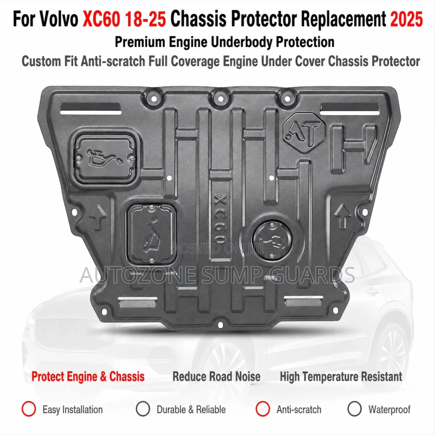 Custom Fit Underbody Protection for Volvo XC60 .0T