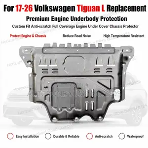 Engine Guard for 17-26 Volkswagen Tiguan L Underbody Shield Protection