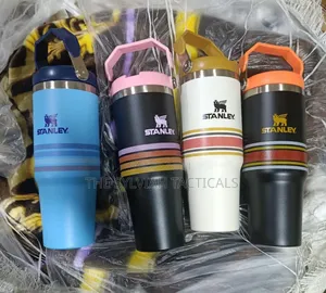 *900ml Stanley Up Handle Stainless Steel Tumbler Water Bottle,