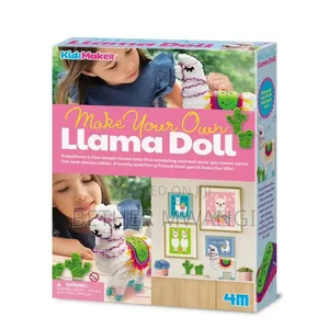 Kidzmaker Make Your Own Llama Doll in Kenya