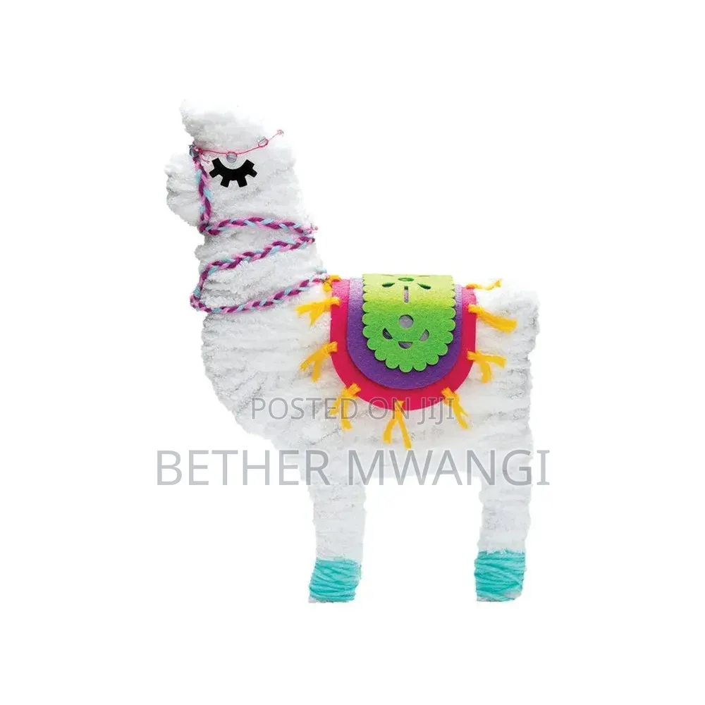 Kidzmaker Make Your Own Llama Doll in Kenya