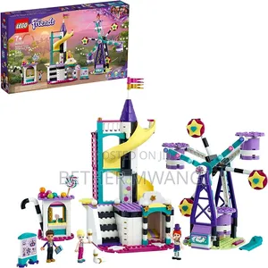 LEGO Friends Magical Funfair Ferris Wheel and Slide Building Kit