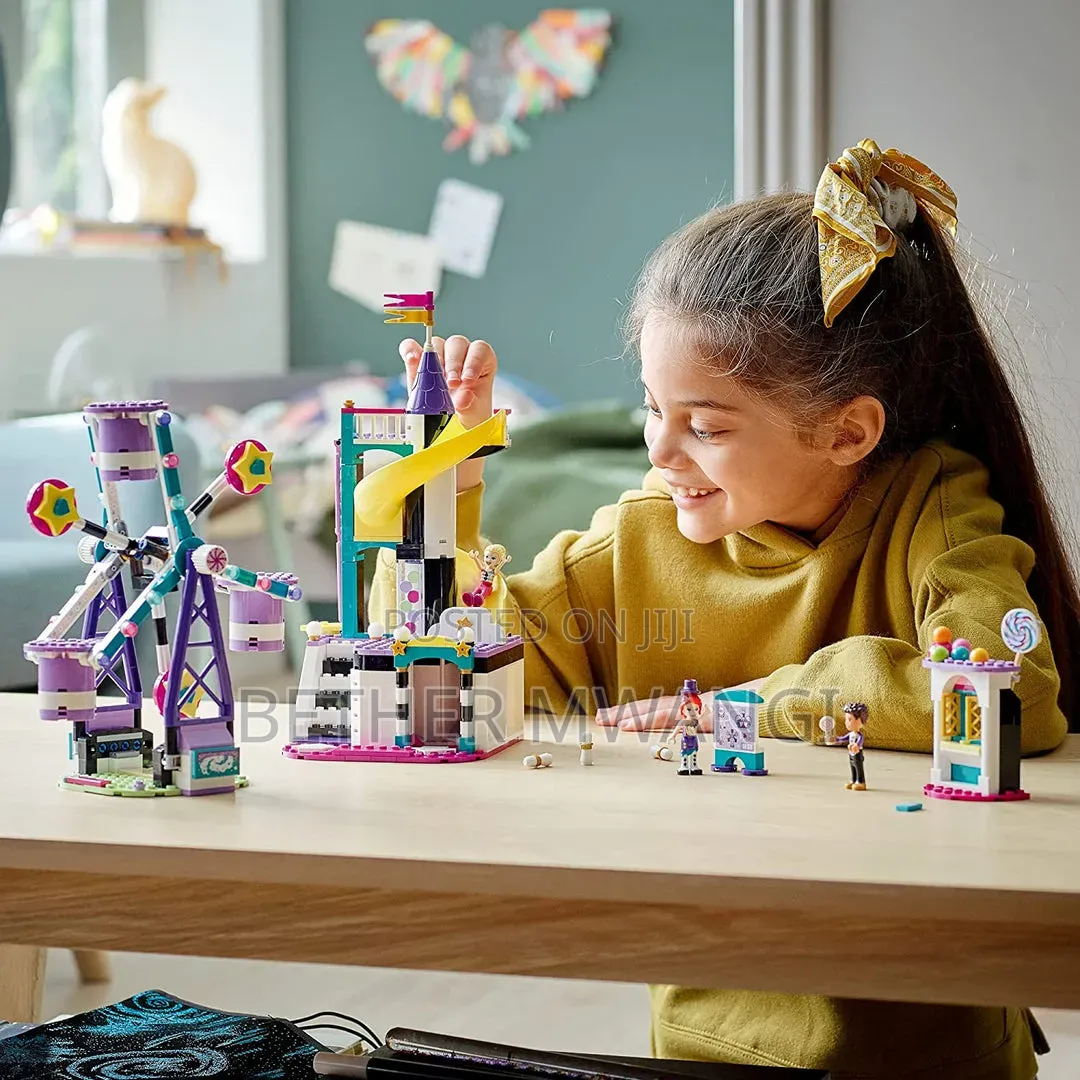 LEGO Friends Magical Funfair Ferris Wheel and Slide Building Kit