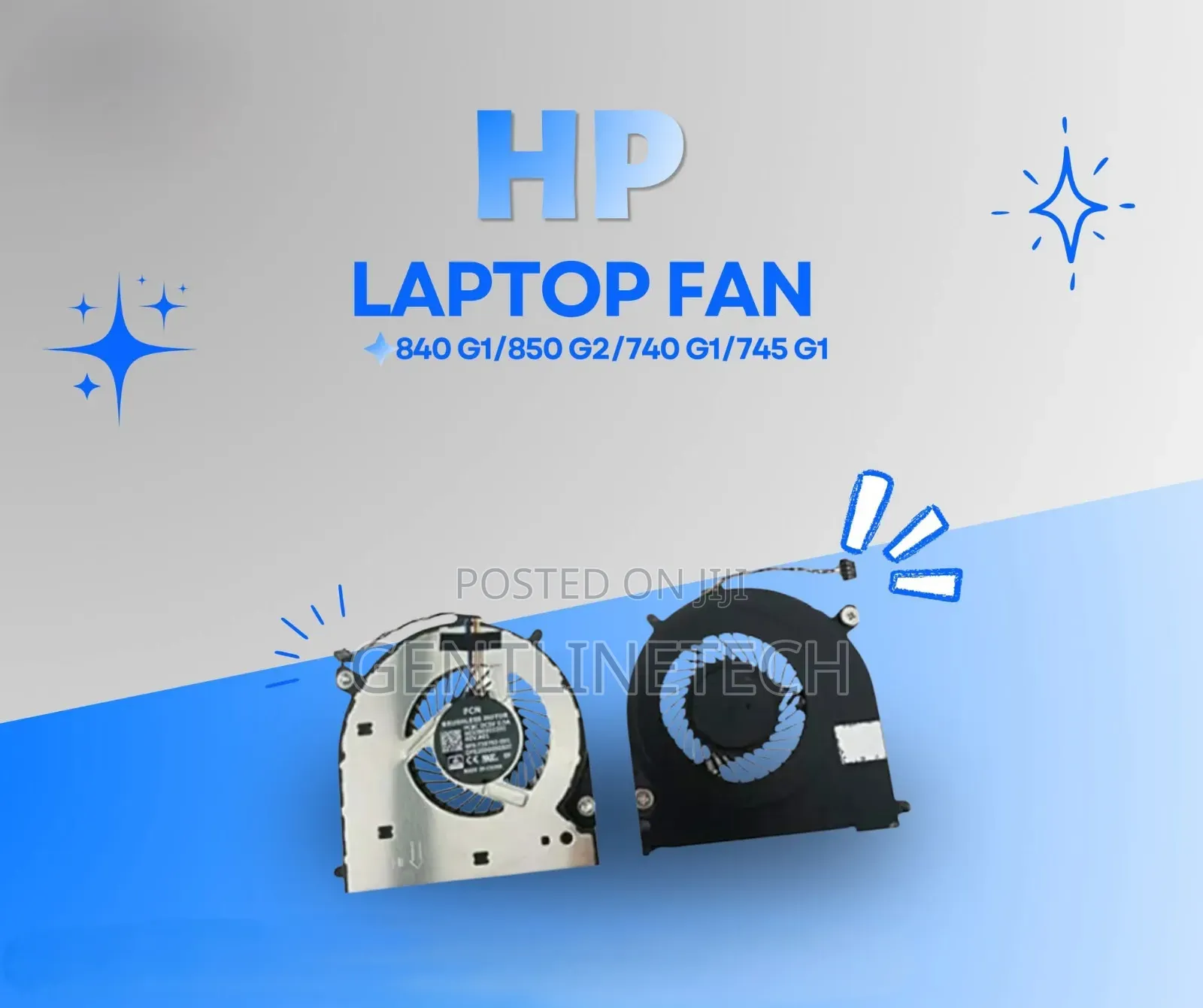 HP EliteBook 840 G1 / 850 G2 / 740 G1 / 745 G1 Fan