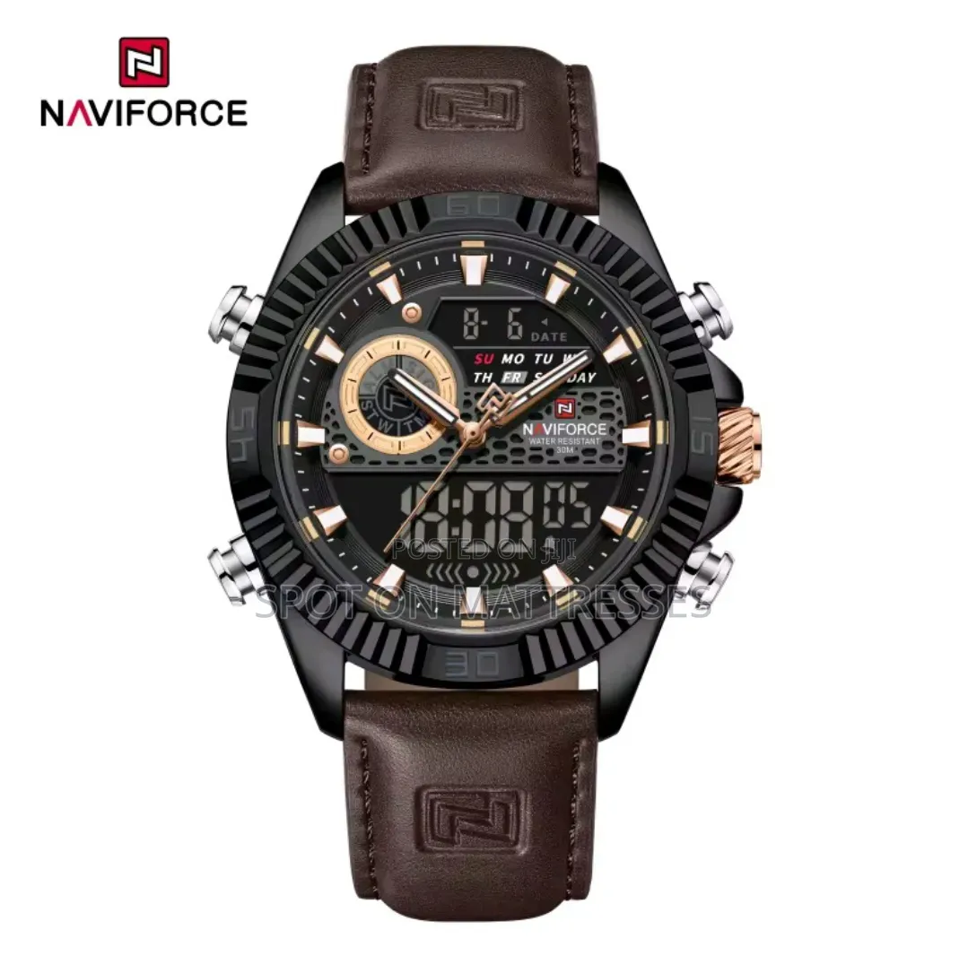 Naviforce Analogue-Digital Wristwatch for Men. Countrywide Delivery!
