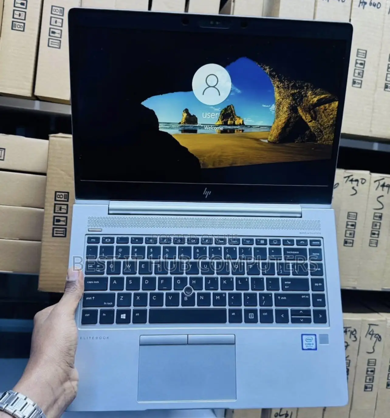 Laptop HP EliteBook 840 G6 16GB Intel Core i7 SSD 512GB