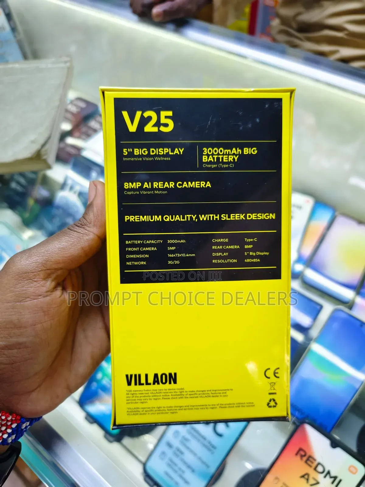 New Villaon V40s 64 GB Black
