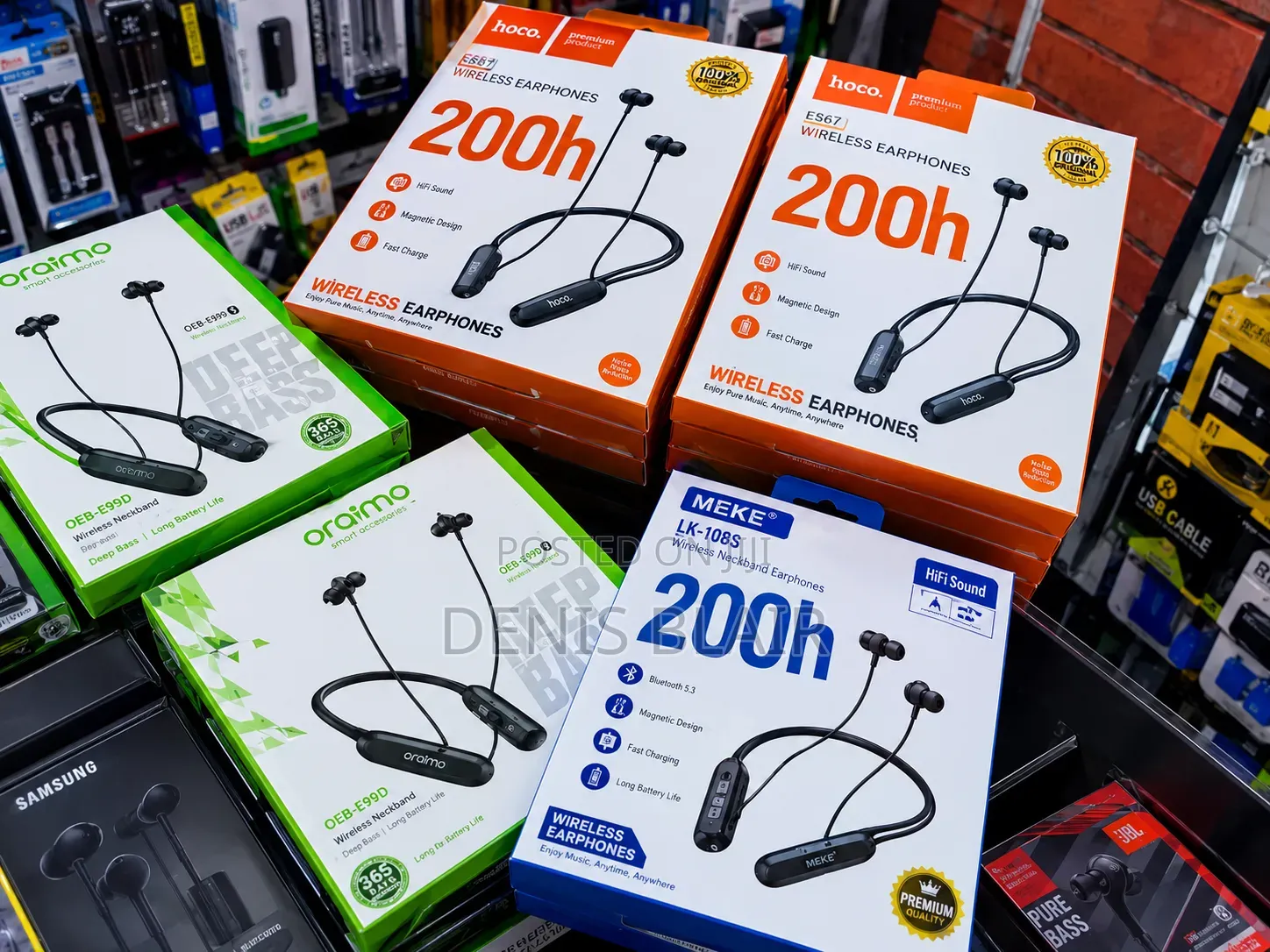 Neckband Wireless Earphones