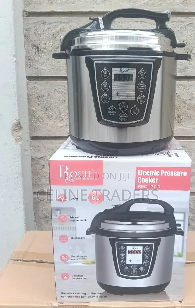 Heavy-Duty 6L Pressure Cooker