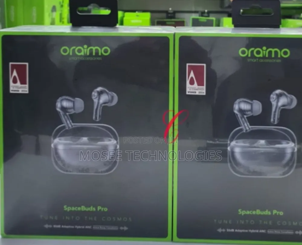 Oraimo SpaceBuds Pro OTW-930 Hybrid ANC Noise-Cancelling Earbuds
