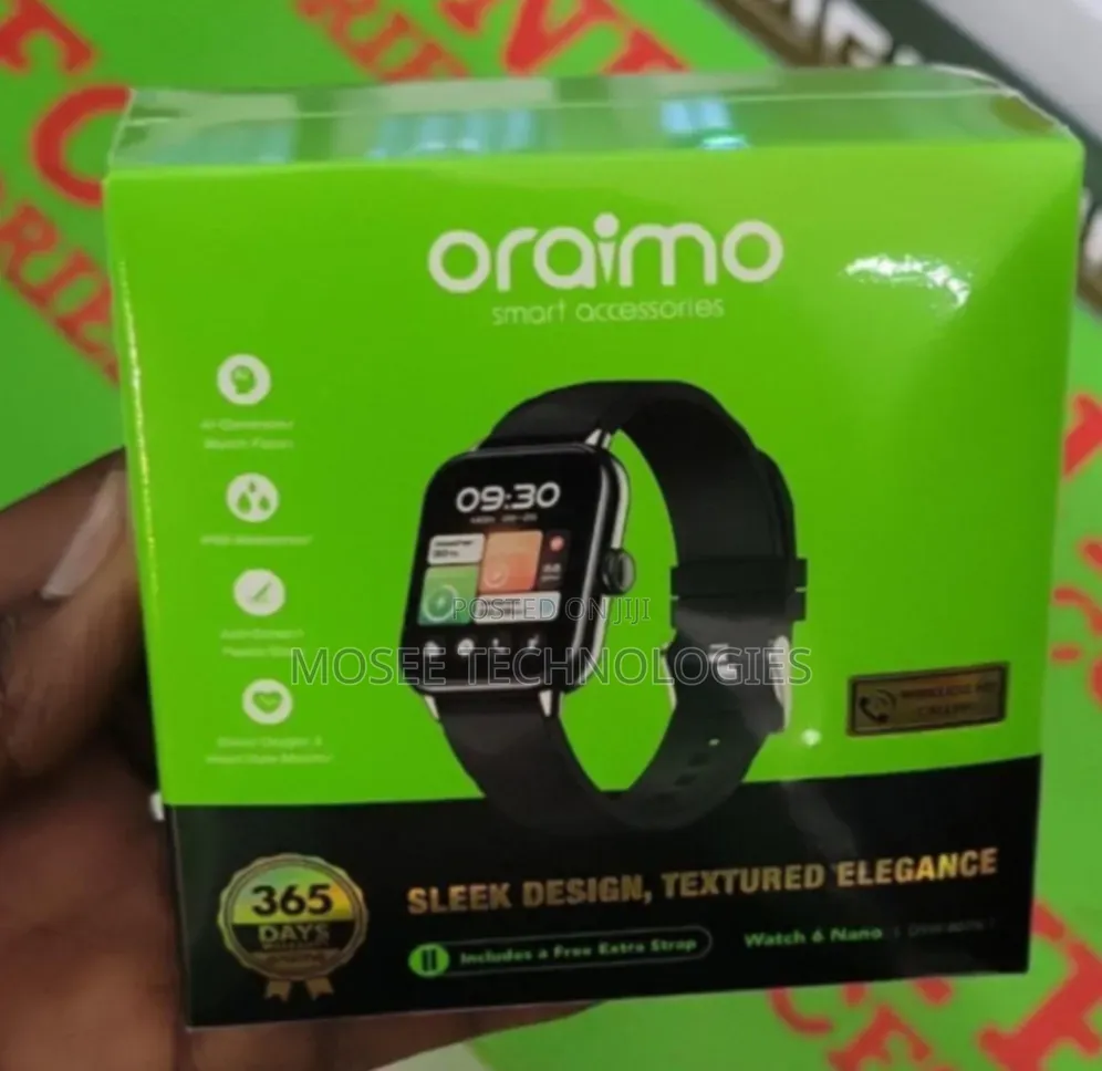 Oraimo Watch 6 Nano OSW-807N IP68 Waterproof Smart Watch