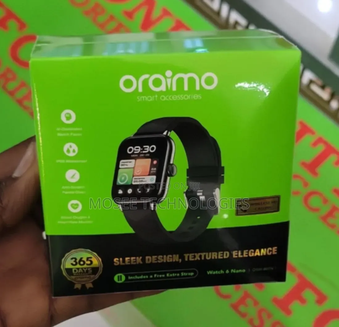 Oraimo Watch 6 Nano OSW-807N 100+ Sports Modes Fitness Watch