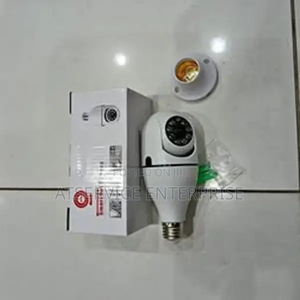 V380 Single Lens Bulb CCTV Nanny Camera Bulb Nanny Camera