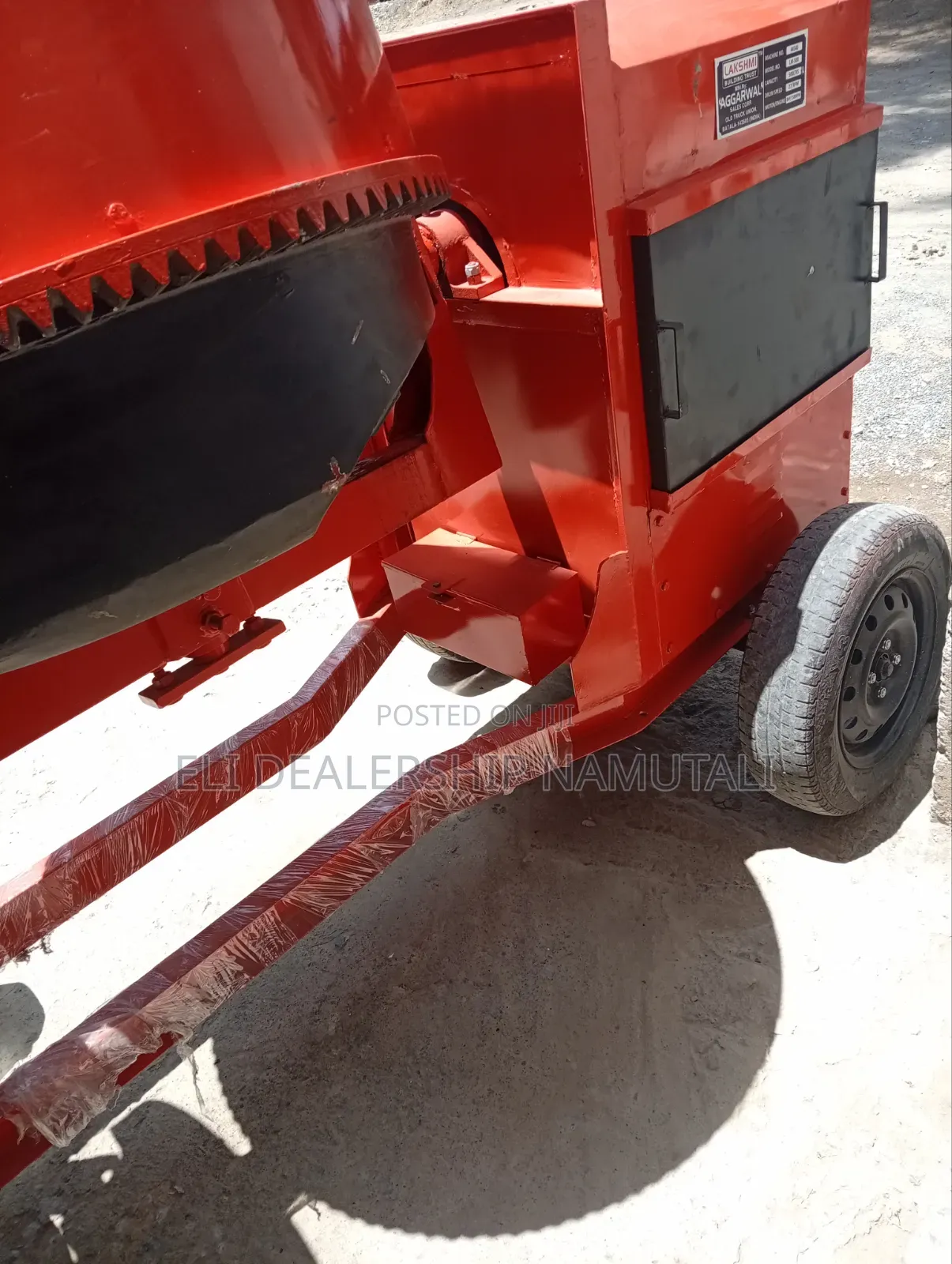 500L Heavy Duty Concrete Mixer Machine – Lakshmi India 8hp