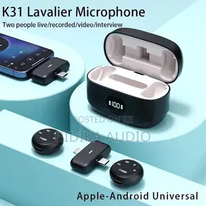K31 Pro Wireless Lavalier Microphone