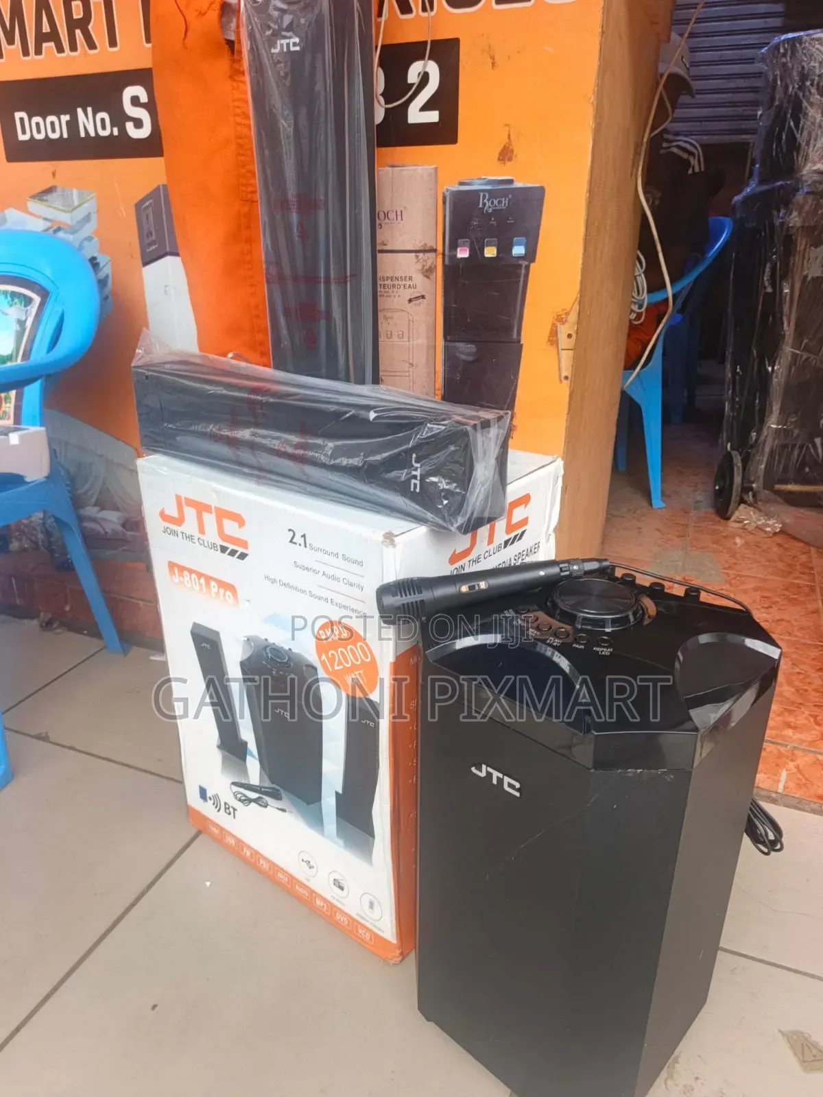 JTC 2.1 Channel Multimedia Speaker System With Subwoofer
