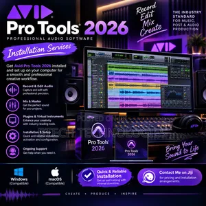 Avid Pro Tools 2026 Music Production Software Installation