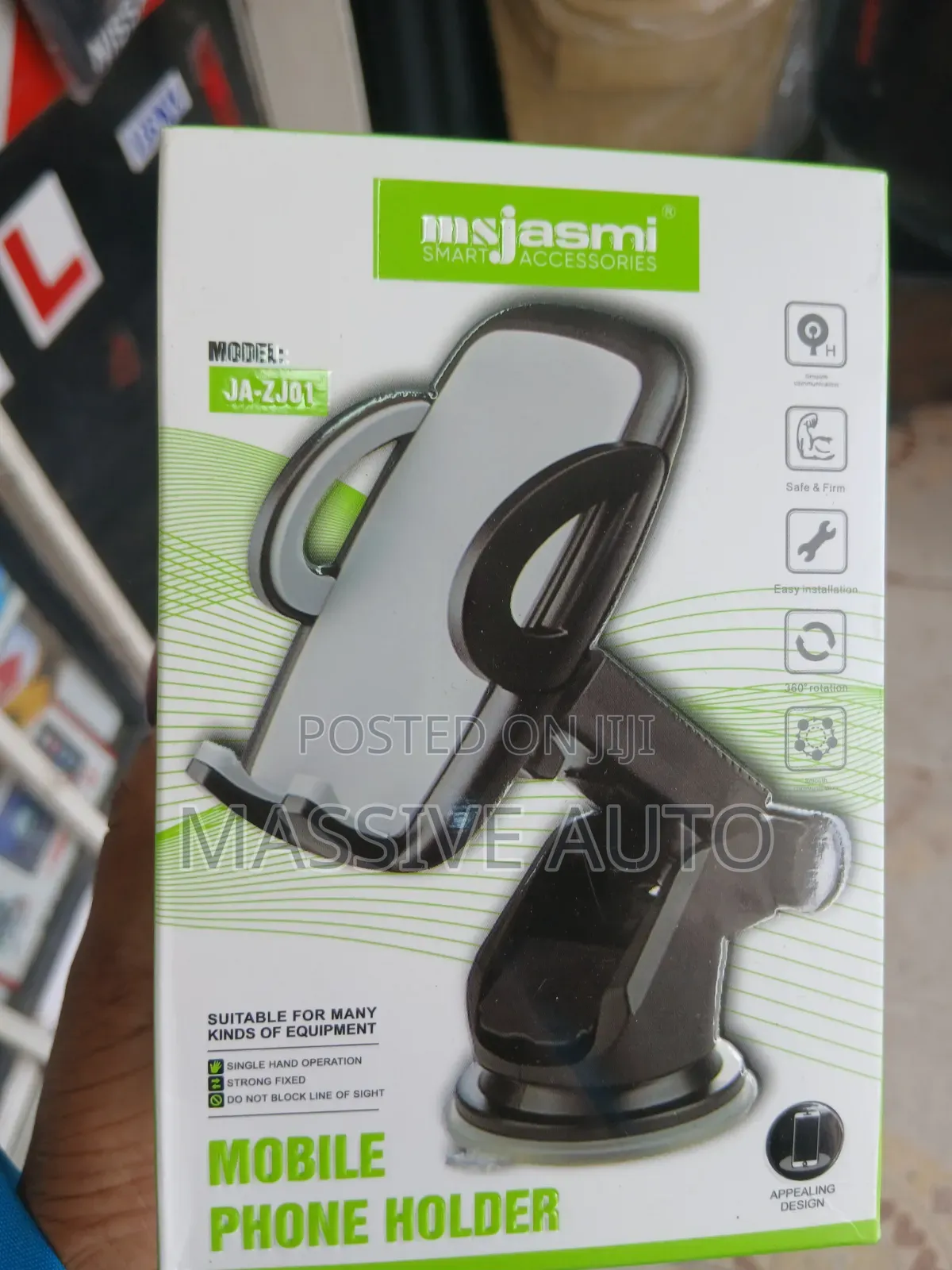 Suction Mount Rotatable Car Phone Holders